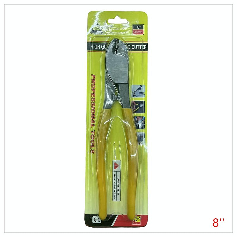 HS-CD280 - CORTA CABLES 8" CON MANGO AMARILLO (80/1)