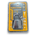 HS-LS24 - CANDADO DE ACERO PLATEADO 38MM (96/1)