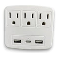 HS-E-UC2 - ADAPTADOR DE ENCHUFE CON USB Y USB-C (240/1)