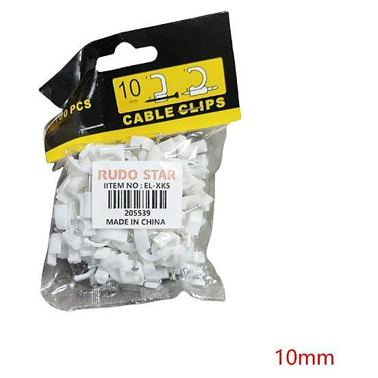 EL-XK5 - CLIPS PARA CABLES 10MM (200/1)