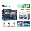 6-GFM- 300 - BATERÍA DE CICLO PROFUNDO 12V 300AH (1/1)