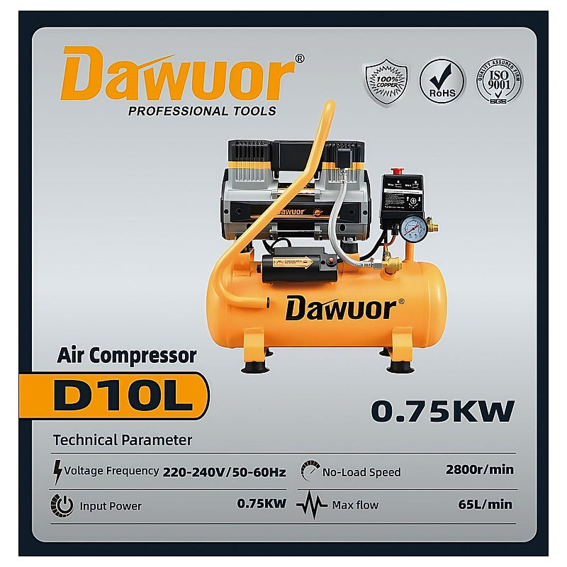 D10L - COMPRESOR DE AIRE 0.75KW 10L (1/1)