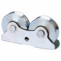 HS-CD447 - RUEDA DOBLE DE ACERO PARA PUERTA (12/1)