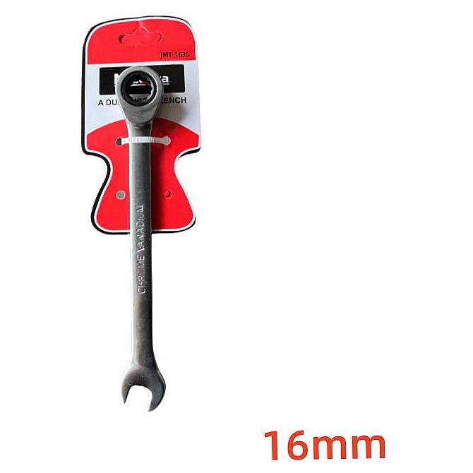 JMT-1635 - LLAVE COMBINADA DE TRINQUETE 16 MM (120/1)