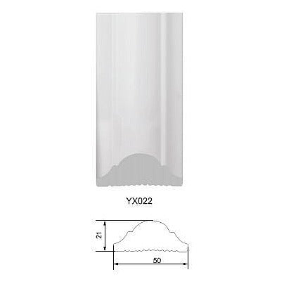 BM-PS10 - PS LÍNEA BLANCA YX022 NUEVO MATERIAL 50*21MM*250C (40/1)