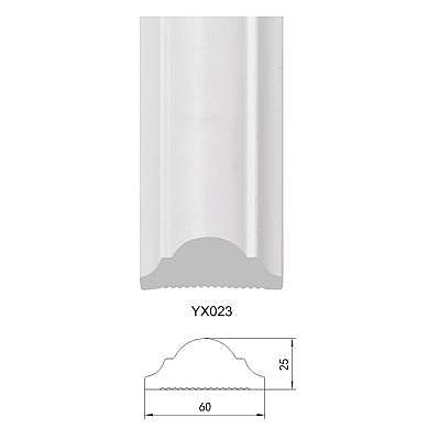 BM-PS11 - PS LÍNEA BLANCA YX024 NUEVO MATERIAL 60*24MM*250C (24/1)