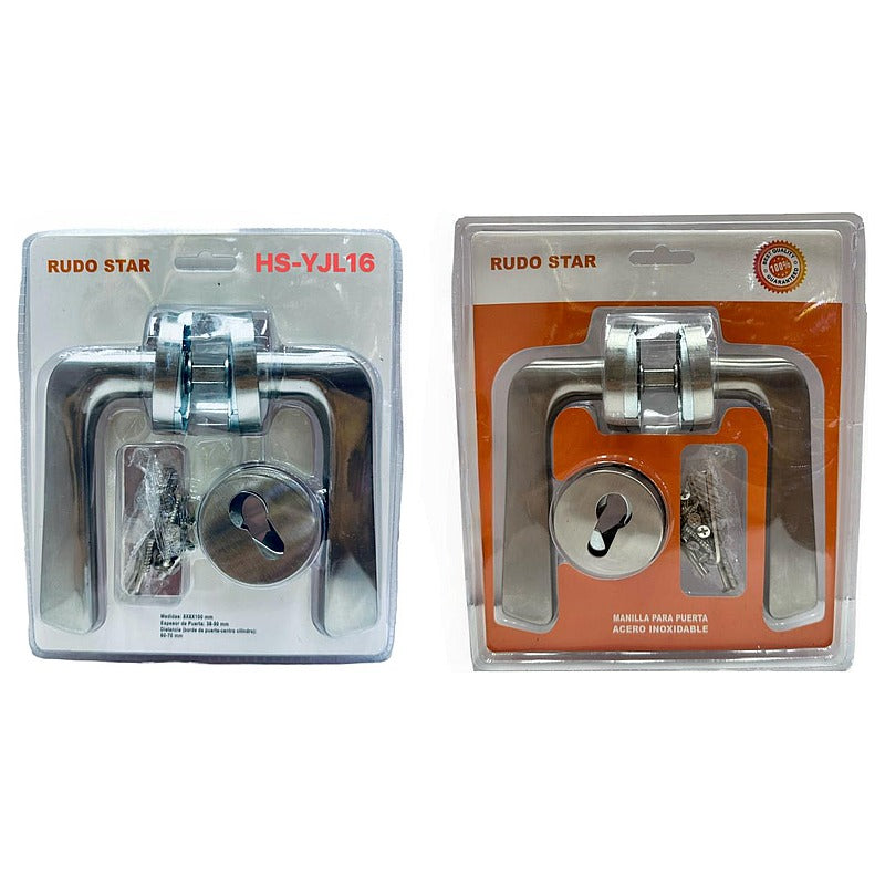 HS-YJL16 - MANILLA PARA PUERTA DE ACERO INOXIDABLE (30/1)