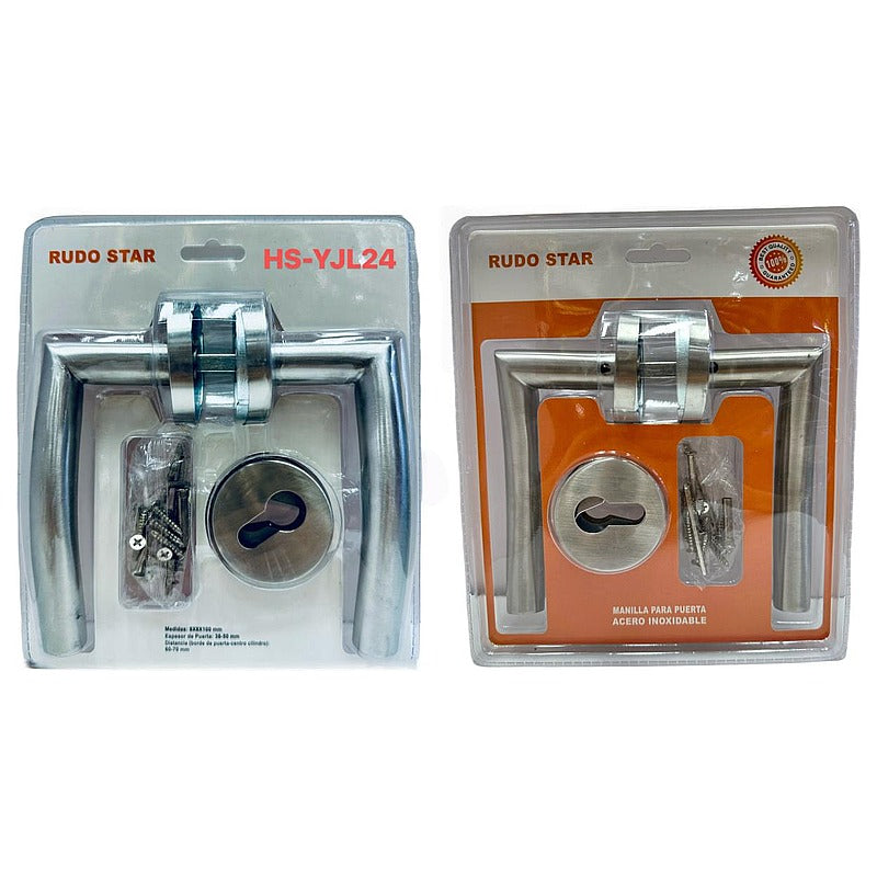 HS-YJL24 - MANILLA PARA PUERTA DE ACERO INOXIDABLE (30/1)
