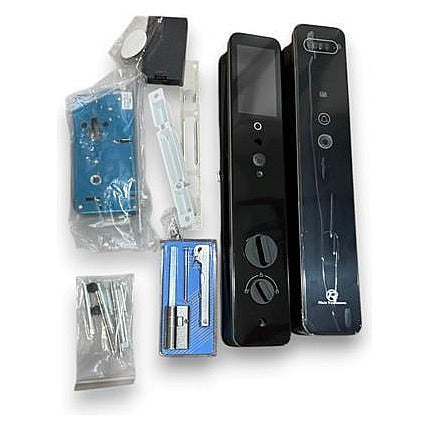 HS- KKL07 - CERRADURA ELECTRÓNICA PARA PUERTA NEGRA (5/1)