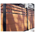 HS-BNY45 - BARANDAL DE ALUMINIO Y MADERA SINTÉTICA (6/1)