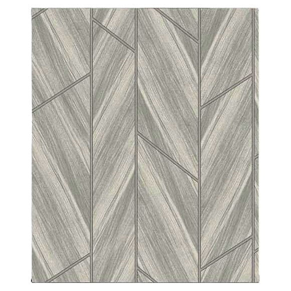 HS-LJW34 - PAPEL TAPIZ GRIS CON DISEÑO GEOMÉTRICO (20/1)