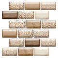 HS-LJW69 - AZULEJO ADHESIVO 3D 30CM*30CM (240/1)
