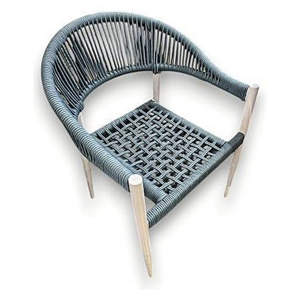 JJ54932 - SILLA DE MIMBRE CON ARMAZÓN METÁLICO (4/1)