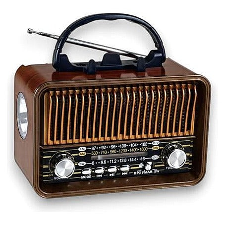 DQ44111 - RADIO RETRO PORTÁTIL CON ANTENA (40/1)