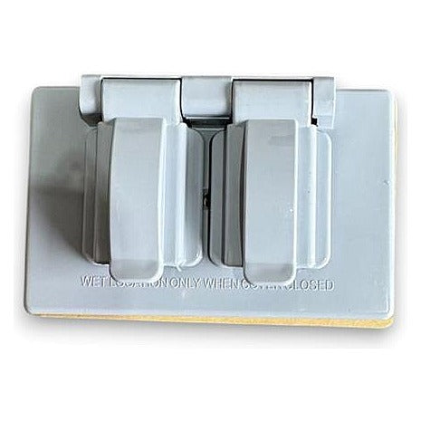 HS-XHA03 - TAPA DOBLE PARA INTERRUPTOR 2X4 (200/1)