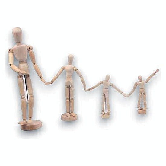 JJ54890 - FIGURAS ARTICULADAS DE MADERA (50/1)