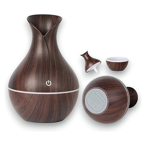 DQ46077 - HUMIDIFICADOR DE 200 ML ESTILO MADERA (60/1)