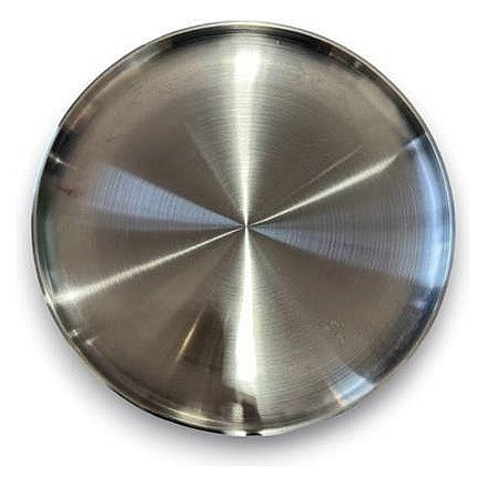 SS-P14 - PLATO DE ACERO INOXIDABLE 30 CM (80/1)