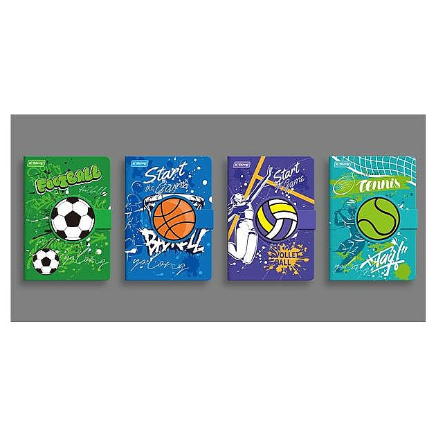 YL-36K-1192 - LIBRETA DEPORTIVA CON DISEÑO (96/1)