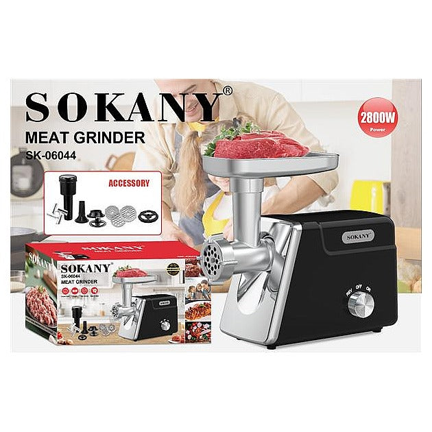SK-06044 - MOLEDORA DE CARNE ELÉCTRICA 2800W (6/1)