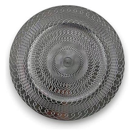 JJ54558 - PLATO DE ACERO INOXIDABLE 33CM (50/1)