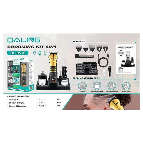 DQ46067 - KIT DE AFEITADO 6 EN 1 (32/1)