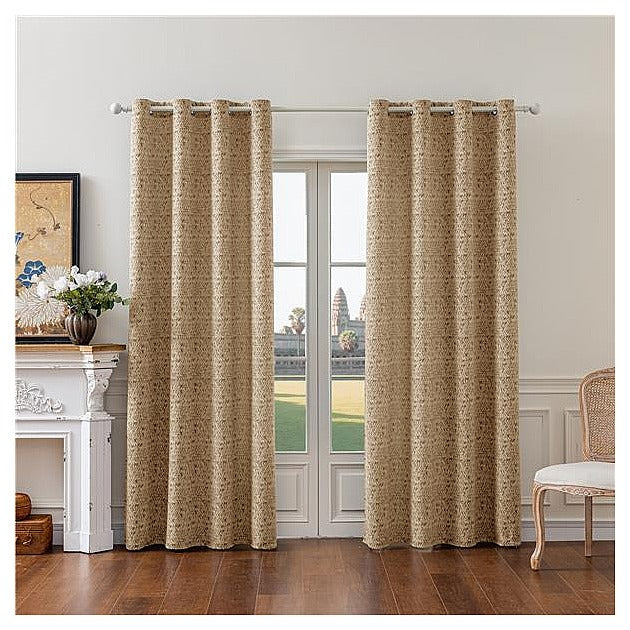 JJ53680 - CORTINA DE TELA BEIGE (24/1)