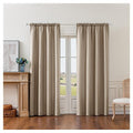 JJ53678 - CORTINA DE TELA BEIGE (24/1)