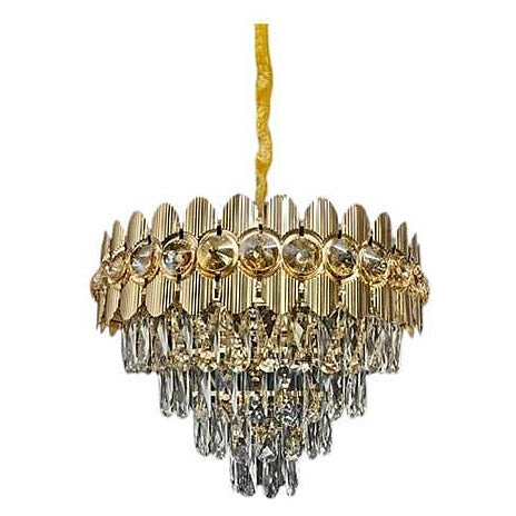 ZM73344 - LÁMPARA COLGANTE DE CRISTAL Y METAL (1/1)