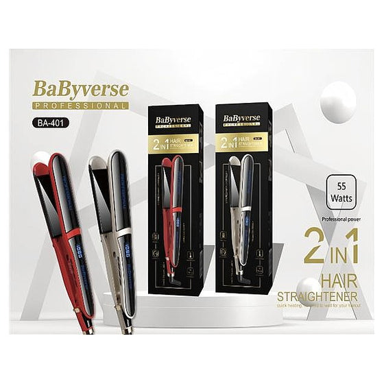 BS-B030 - PLANCHA DE CABELLO 2 EN 1 55W (40/1)