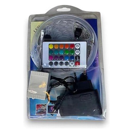 IP-RGB-1 - TIRA LED RGB CON MANDO (100/1)