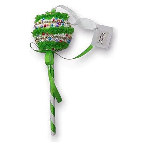 GY34701 - ADORNO NAVIDEÑO CON CINTA VERDE (500/1)