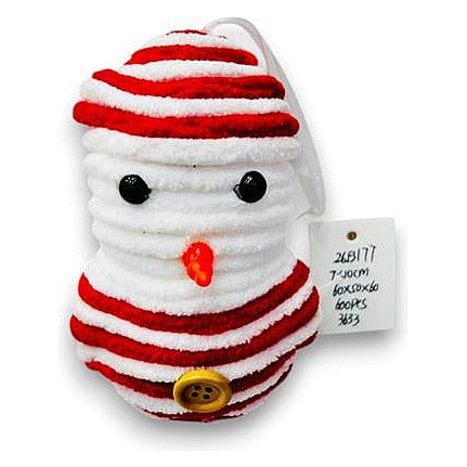 GY34758 - MUÑECO DE NIEVE NAVIDEÑO DE TELA (300/1)