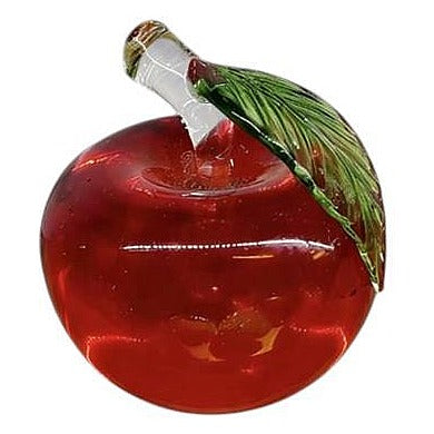 JJ55149 - ORNAMENTO DE VIDRIO EN FORMA DE MANZANA (120/1)