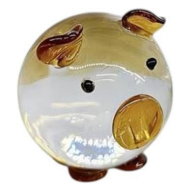 JJ55132 - FIGURA DE CERDITO DE VIDRIO (144/1)