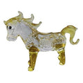 JJ55133 - FIGURILLA DE CABALLO DE CRISTAL (144/1)