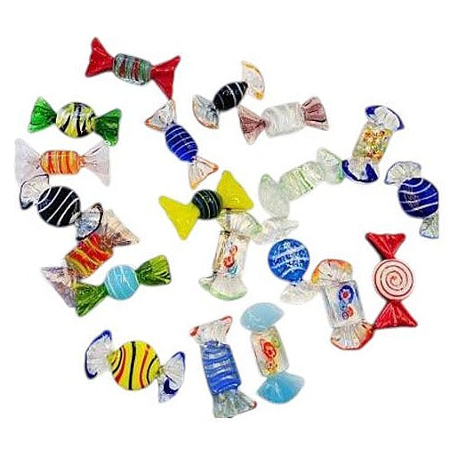JJ55136 - CARAMELOS DE VIDRIO DECORATIVOS (360/1)