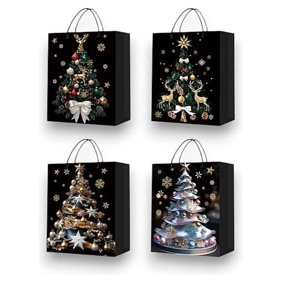 GY35119 - BOLSA DE REGALO NAVIDEÑA 18*24*8.5CM (720/1)