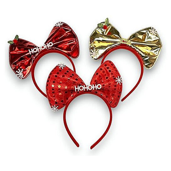 GY34406 - DIADEMA CON MOÑOS NAVIDEÑOS (720/1)