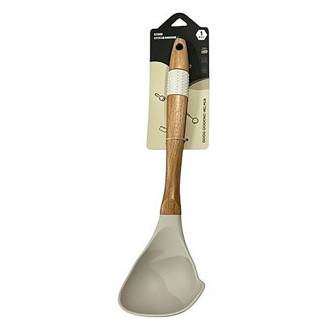 CF83088 - CUCHARA DE SERVIR DE BAMBÚ Y SILICONA (144/1)