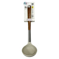 CF83083 - CUCHARA PARA SOPA DE SILICONA Y MADERA (144/1)