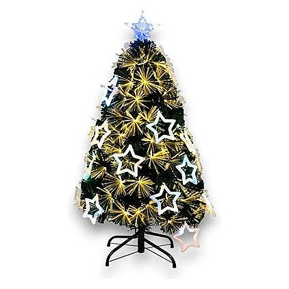 GY34389 - ÁRBOL DE NAVIDAD CON LUCES DE FIBRA ÓPTICA (9/1)
