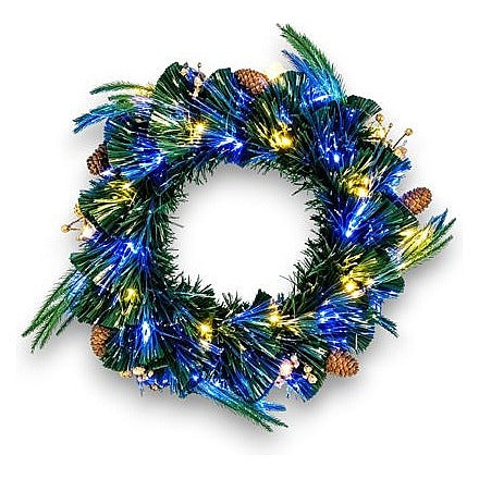 GY34396 - GUIRNALDA NAVIDAD 35CM CON LUCES LED (12/1)