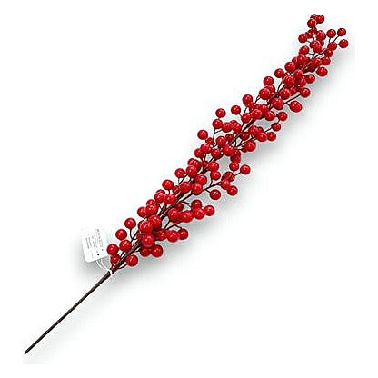 GY32894 - RAMA DECORATIVA CON BAYAS ROJAS (270/1)