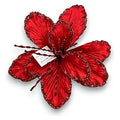 GY32917 - FLOR DECORATIVA NAVIDEÑA ROJA (600/1)