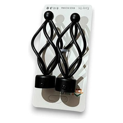 JJ54411 - REMATES PARA CORTINA DE HIERRO NEGRO (50/1)