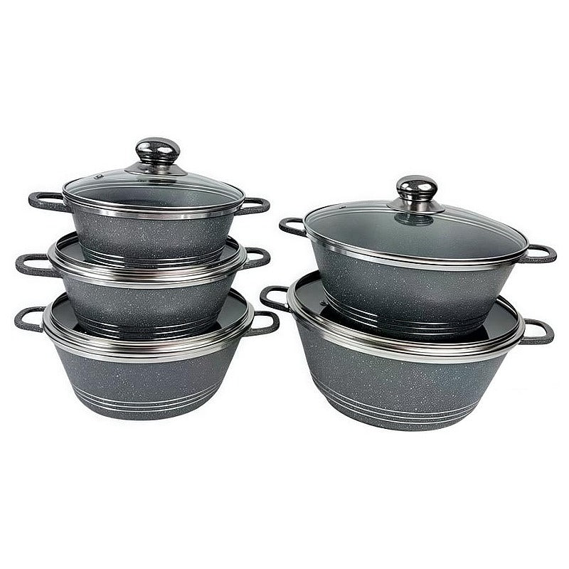 16434- 131 - JUEGO DE OLLAS DE COCINA CON TAPAS (4/1)