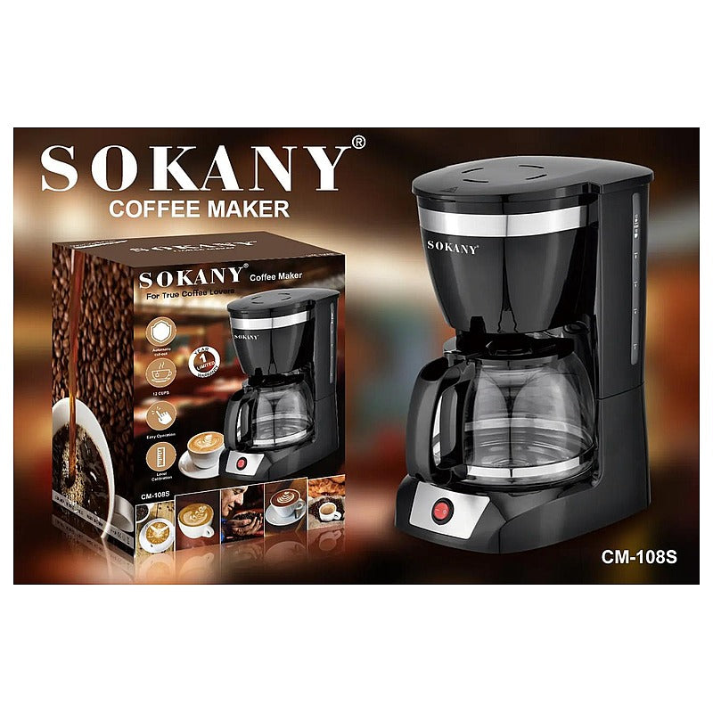 CM-108S - CAFETERA ELÉCTRICA SOKANY (6/1)