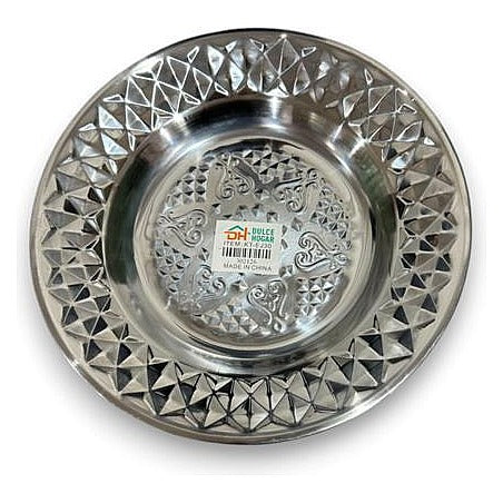 KT-EJ30 - PLATO DECORATIVO DE ACERO INOXIDABLE (240/1)