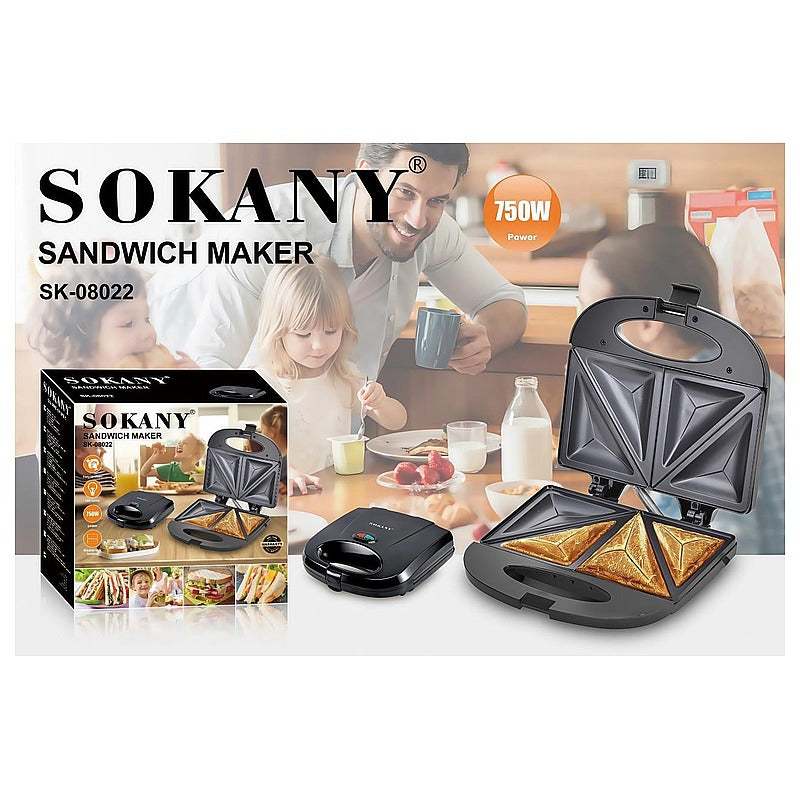 SK- 08022 - SANDWICHERA ELÉCTRICA 750W (10/1)